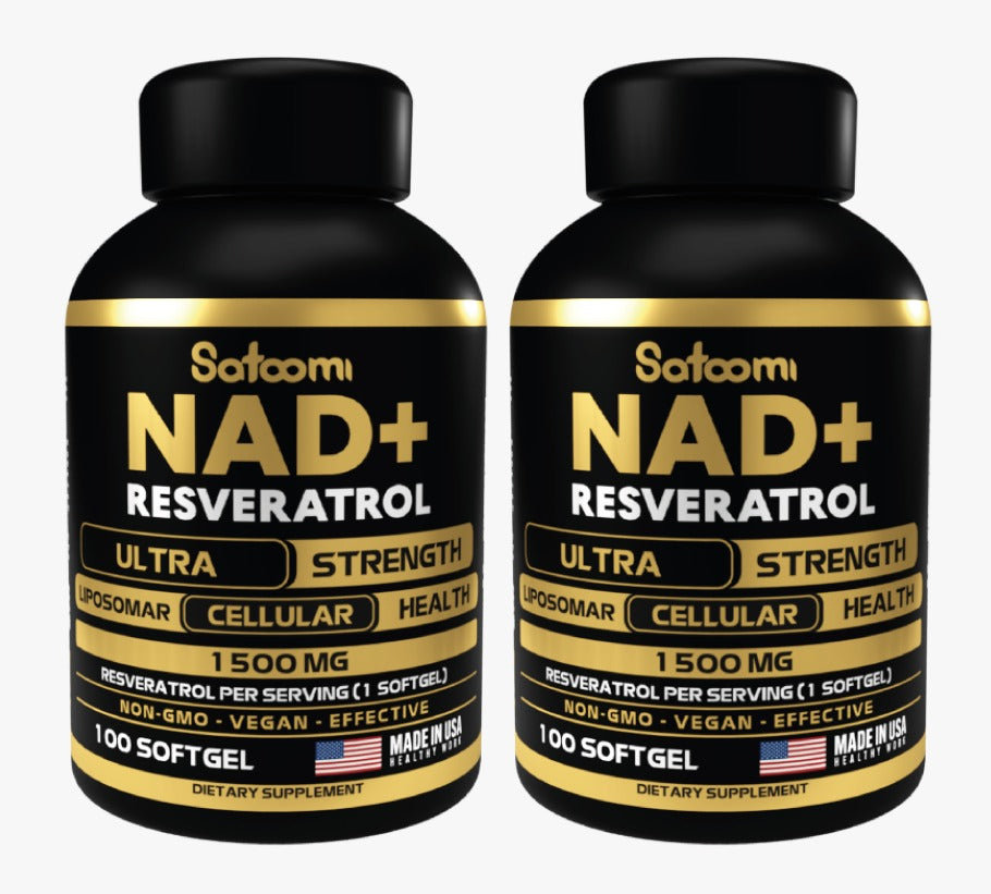 SUPER COMBO ANTIEDAD: NAD+RESVERATROL-ASHWAGANDHA⭐⭐⭐⭐⭐