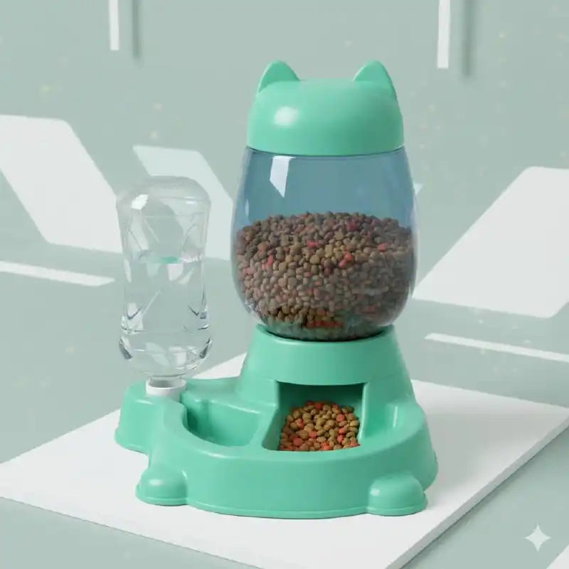 ✨ DISPENSADOR AUTOMÁTICO 2 EN 1 PARA EL CUIDADO DE TU MASCOTA 🐾⭐⭐⭐⭐⭐