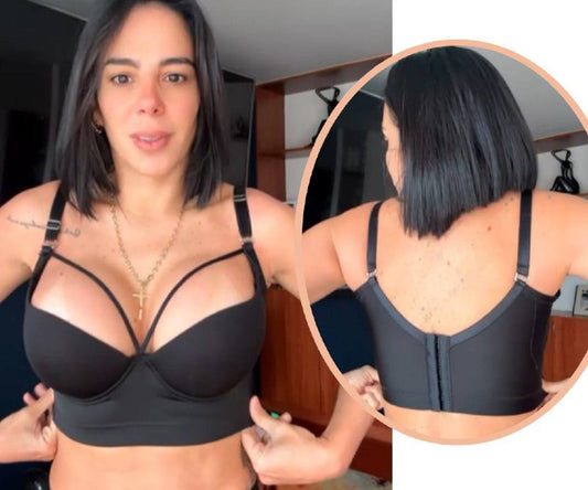 Brasier Ultra Ancho 6 Broches | Moldea, Realza y Oculta gorditos⭐⭐⭐⭐⭐