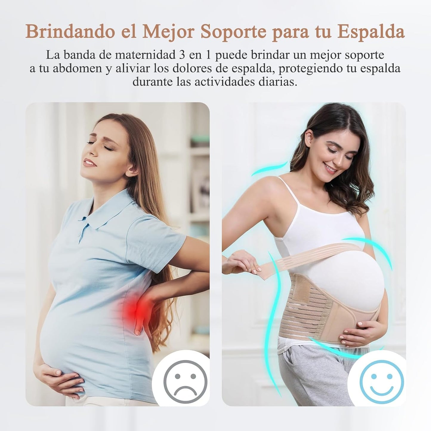 FAJA MATERNA - ¡Disfruta tu embarazo sin el peso del dolor! 🤰✨⭐⭐⭐⭐⭐