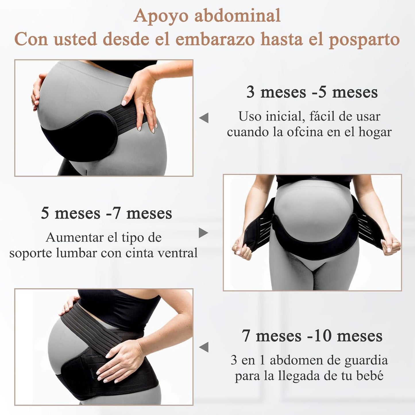 FAJA MATERNA - ¡Disfruta tu embarazo sin el peso del dolor! 🤰✨⭐⭐⭐⭐⭐