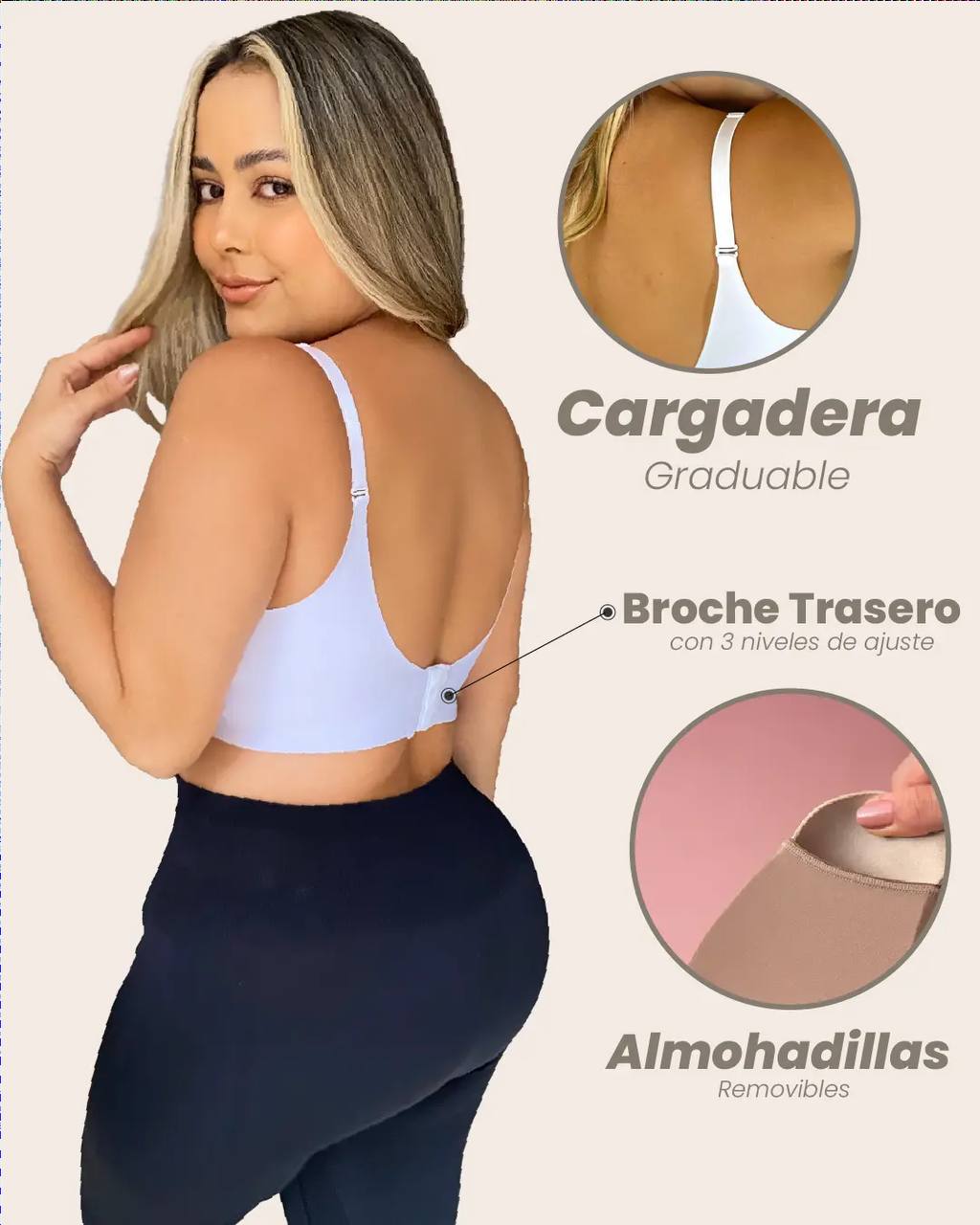 PACK BRA DUO RELAX COMODIDAD DIA Y NOCHE⭐⭐⭐⭐⭐