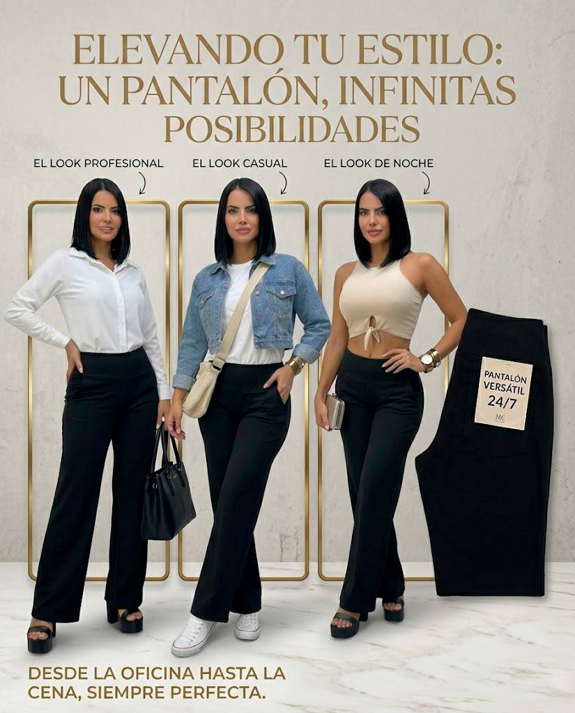 🔥 PANTALÓN NEW FRESH - VERSÁTIL, MOLDEA Y ESTILIZA TU FIGURA - ⭐⭐⭐⭐⭐