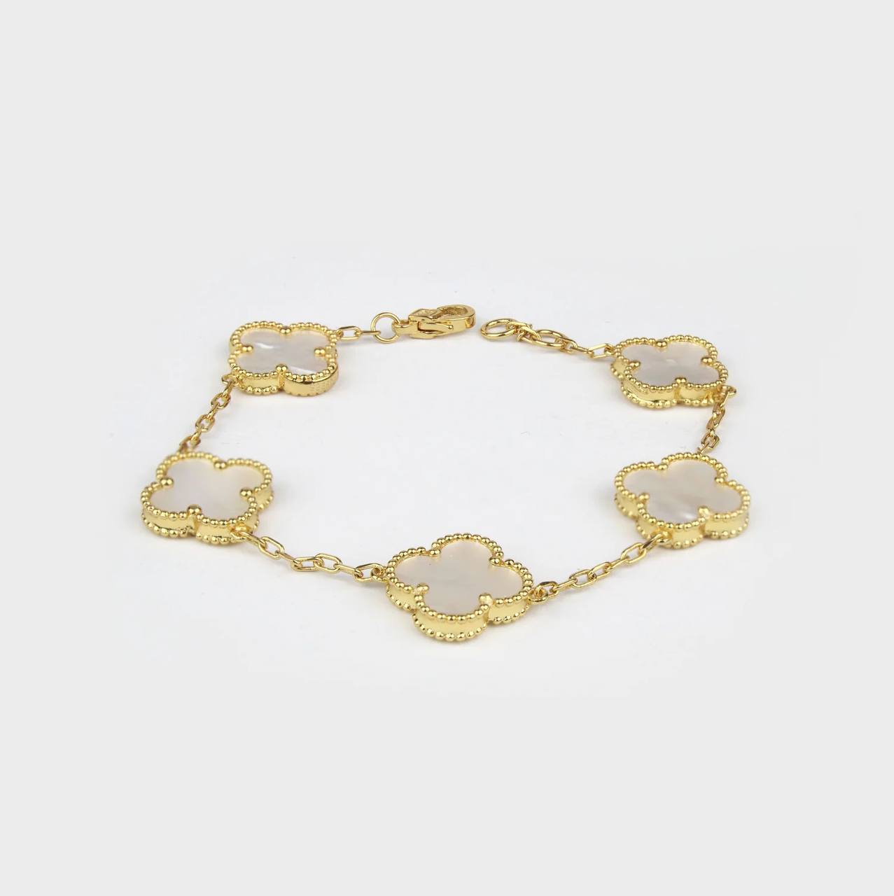 Suerte + Prosperidad = Pulsera de Trébol🍀 Incluye caja de regalo 🎁