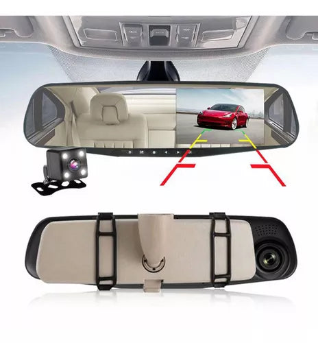 Espejo Retrovisor Doble cámara Full HD📹