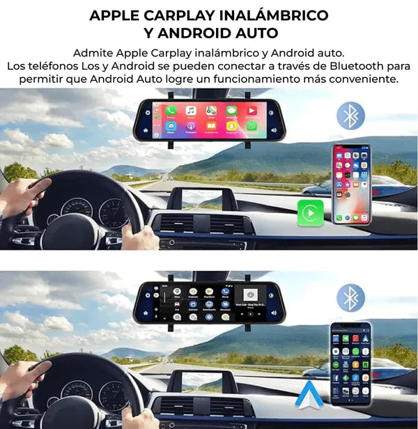 Espejo Retrovisor Doble cámara Full HD📹