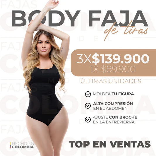 Body Control de Abdomen con Tiras ⭐⭐⭐⭐⭐(230 Reviews)