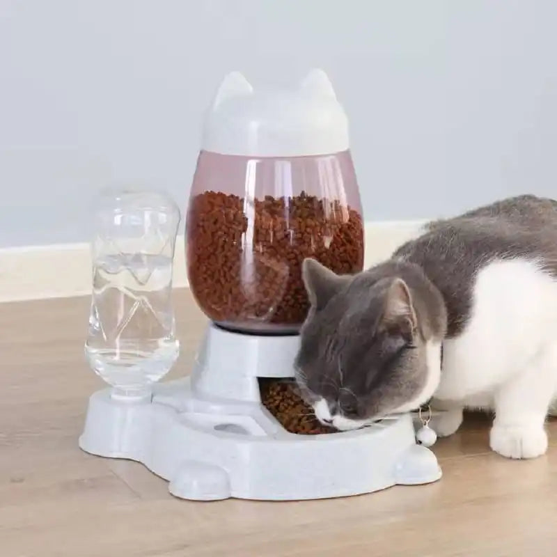 ✨ DISPENSADOR AUTOMÁTICO 2 EN 1 PARA EL CUIDADO DE TU MASCOTA 🐾⭐⭐⭐⭐⭐