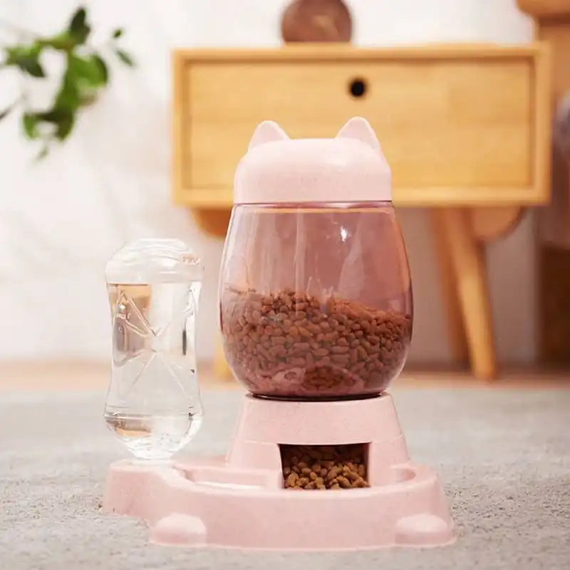 ✨ DISPENSADOR AUTOMÁTICO 2 EN 1 PARA EL CUIDADO DE TU MASCOTA 🐾⭐⭐⭐⭐⭐