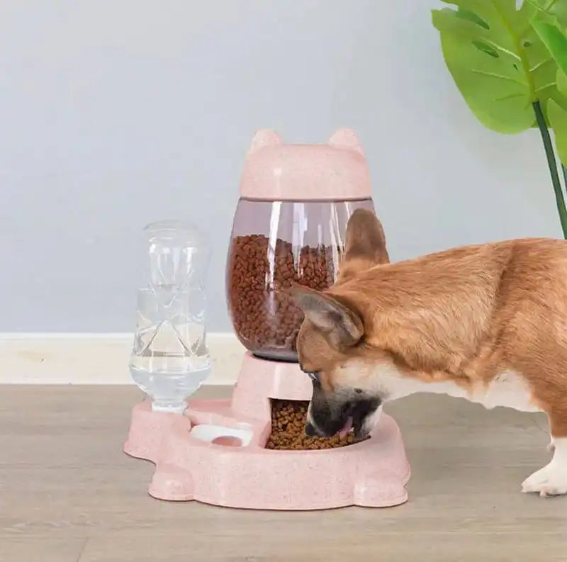 ✨ DISPENSADOR AUTOMÁTICO 2 EN 1 PARA EL CUIDADO DE TU MASCOTA 🐾⭐⭐⭐⭐⭐