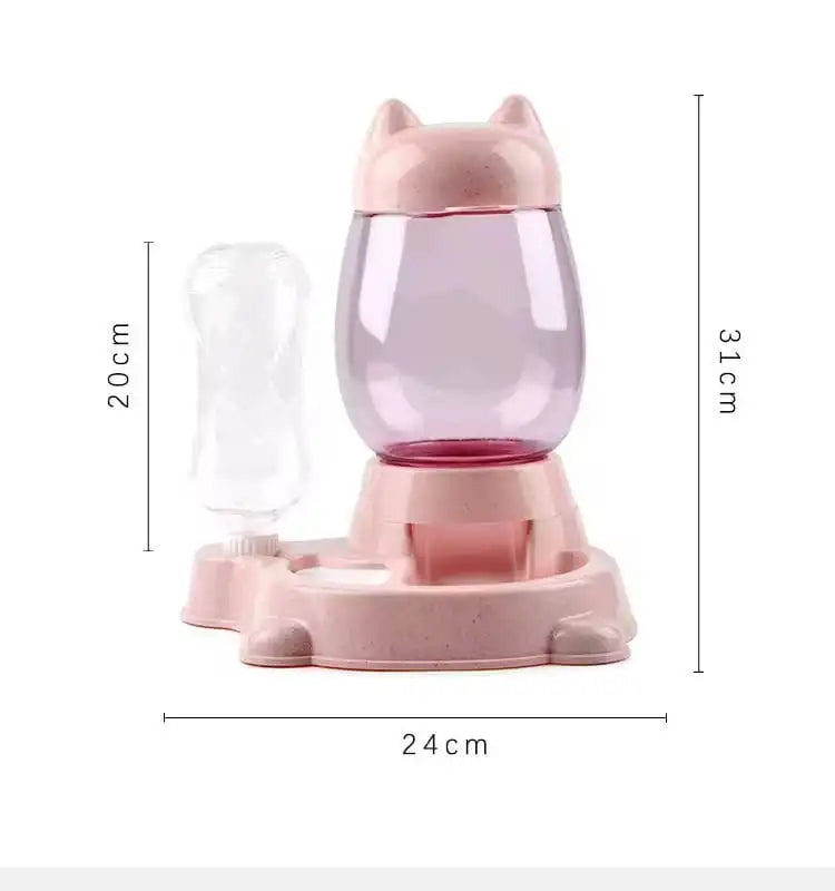 ✨ DISPENSADOR AUTOMÁTICO 2 EN 1 PARA EL CUIDADO DE TU MASCOTA 🐾⭐⭐⭐⭐⭐