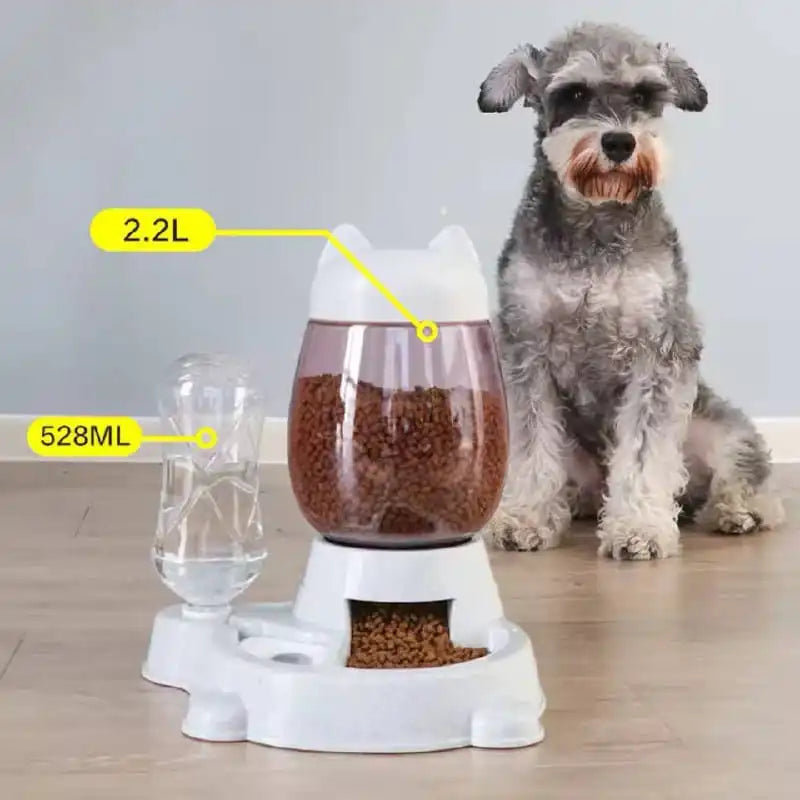 ✨ DISPENSADOR AUTOMÁTICO 2 EN 1 PARA EL CUIDADO DE TU MASCOTA 🐾⭐⭐⭐⭐⭐