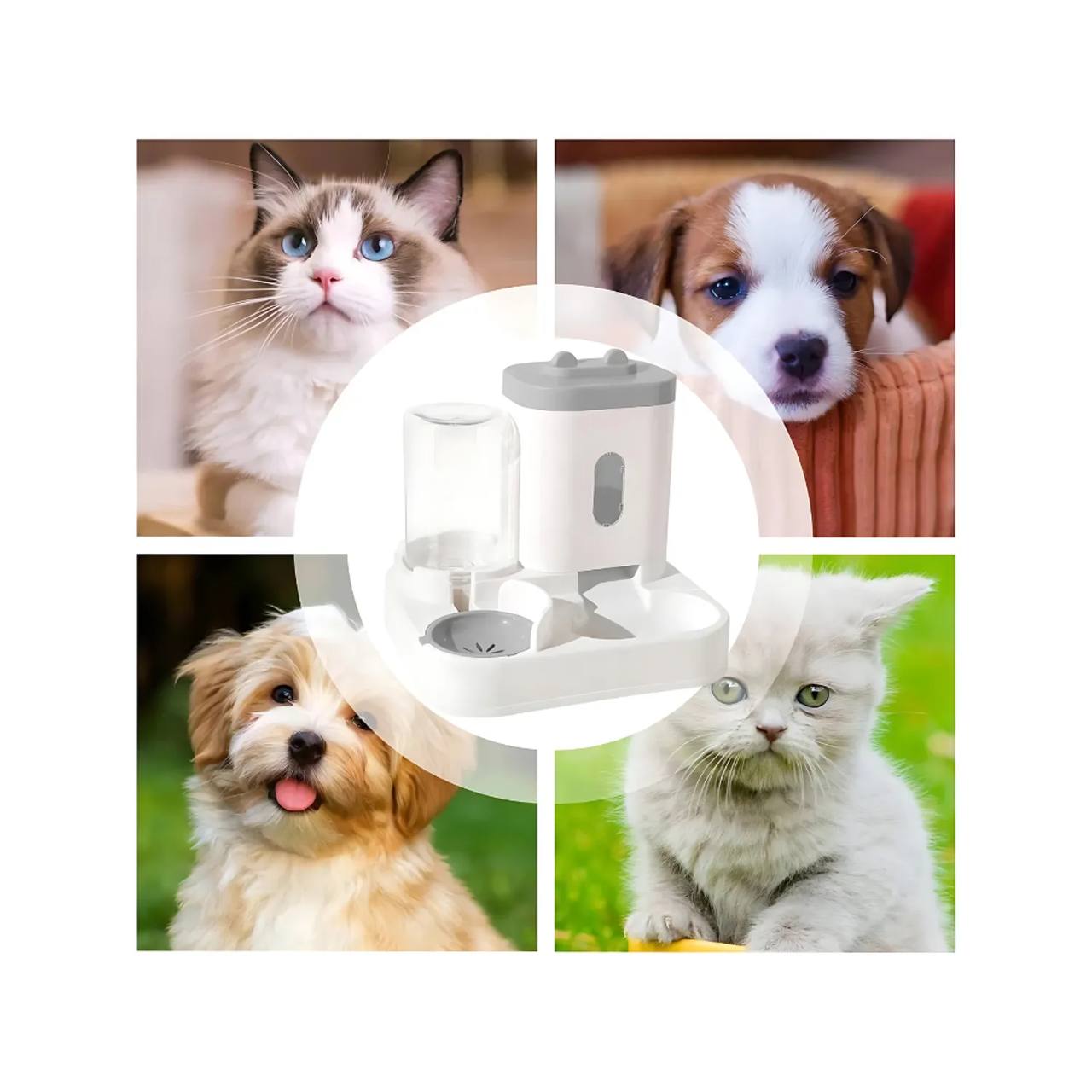 DISPENSADOR 2 EN 1 - TRANSFORMA LA FORMA EN QUE CUIDAS A TU MASCOTA DESDE HOY 🐾⭐⭐⭐⭐⭐ PR2