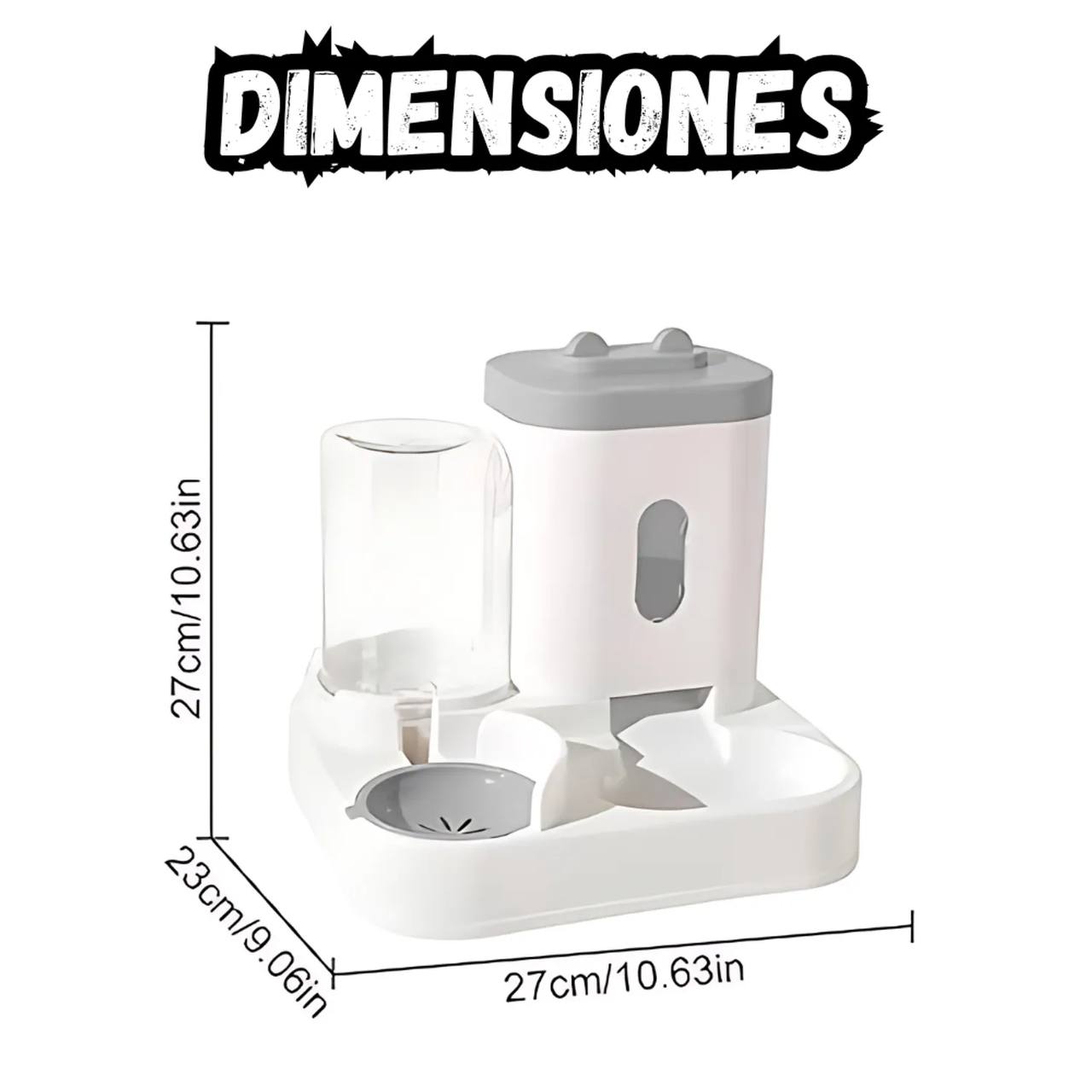 DISPENSADOR 2 EN 1 - TRANSFORMA LA FORMA EN QUE CUIDAS A TU MASCOTA DESDE HOY 🐾⭐⭐⭐⭐⭐ PR2