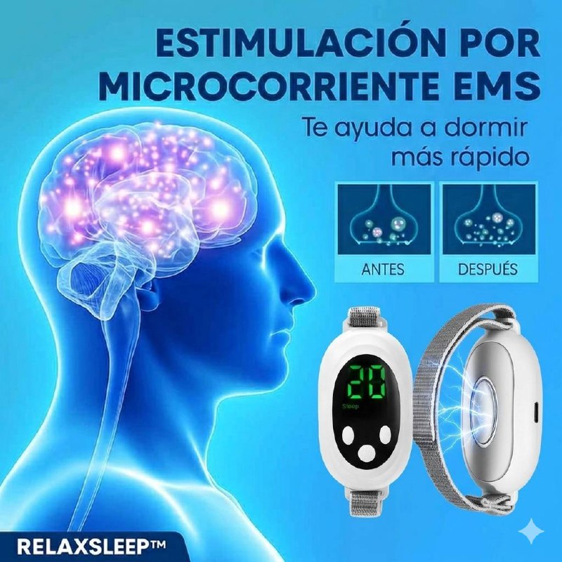 DISPOSITIVO DE NEUROCONTROL PARA ANSIEDAD Y SUEÑO - ENVÍO GRATIS 🤩🤭