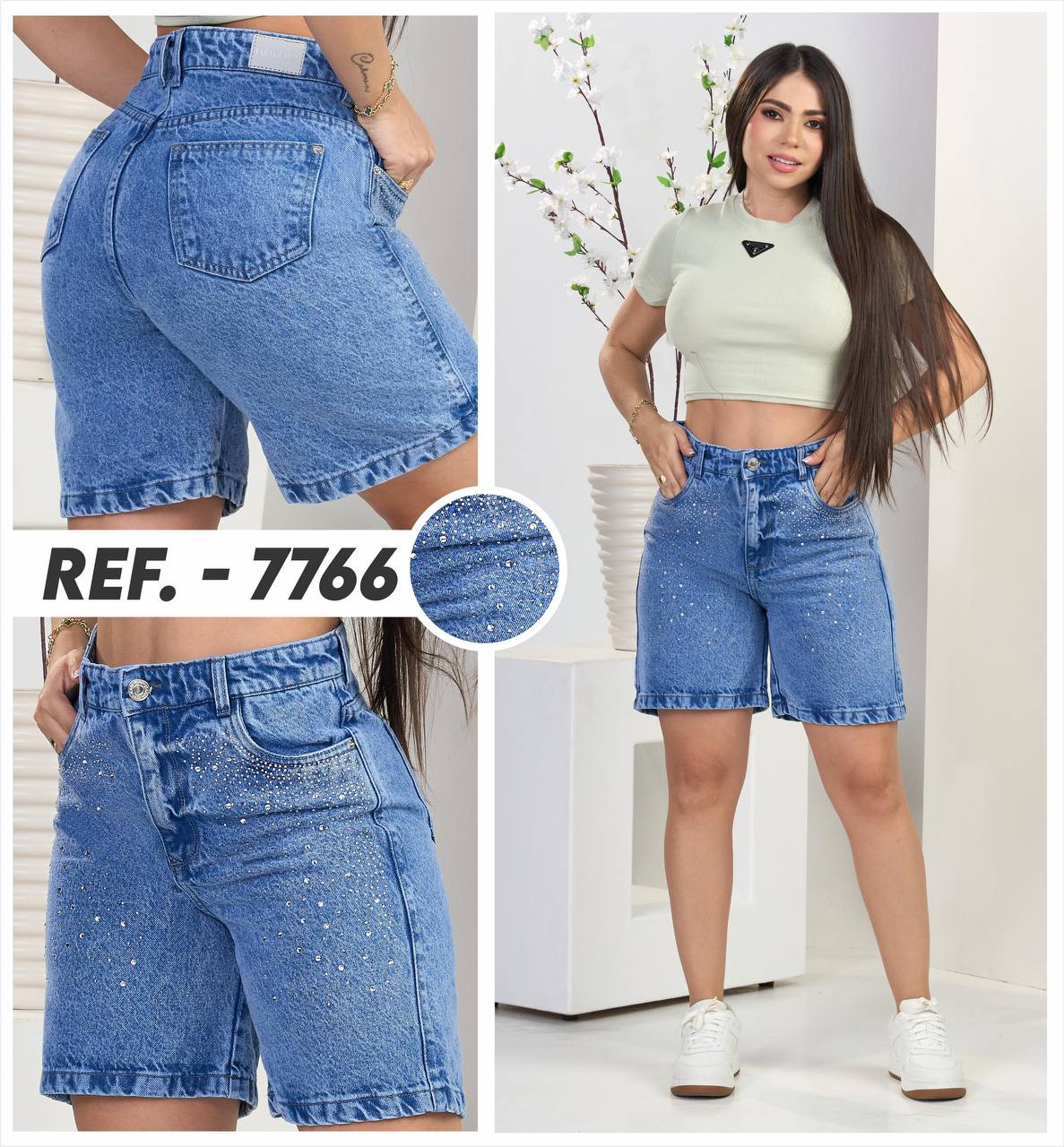 SHORT-BICICLETERO - BRILLOS-⭐⭐⭐⭐⭐