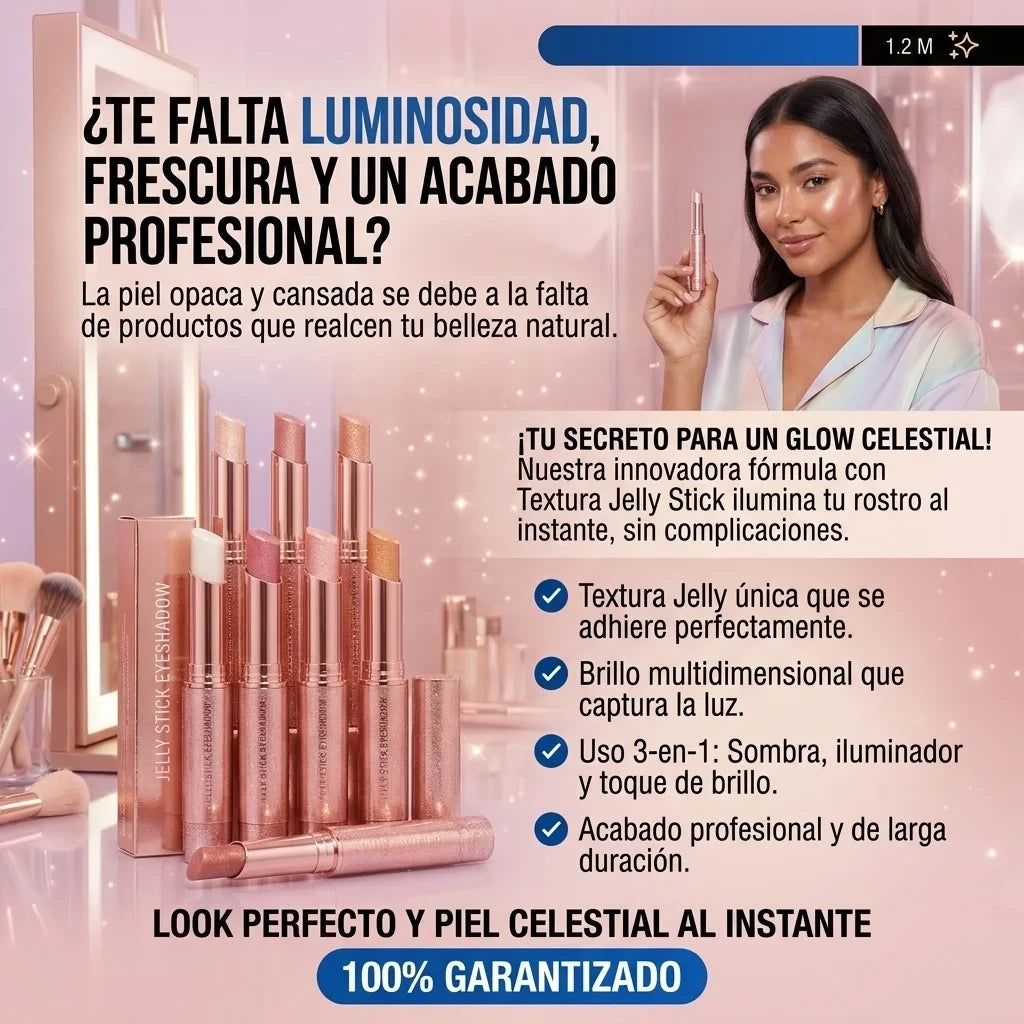 💎 JELLY GLAZE – SOMBRA EN BARRA EFECTO CRISTAL - ⭐⭐⭐⭐⭐