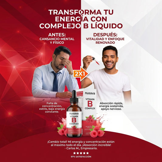RECUPERA TU ENERGÍA, ENFOQUE Y CLARIDAD MENTAL EN DÍAS — SIN CAFÉ NI ESTIMULANTES ARTIFICIALES  OFERTA 2 X 1 - ⭐⭐⭐⭐⭐